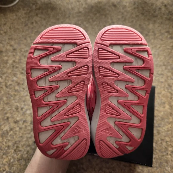 Adidas ADIZERO Aruku EL I Toddler Girl Pull On Sneakers Size 6 - Picture 9 of 15